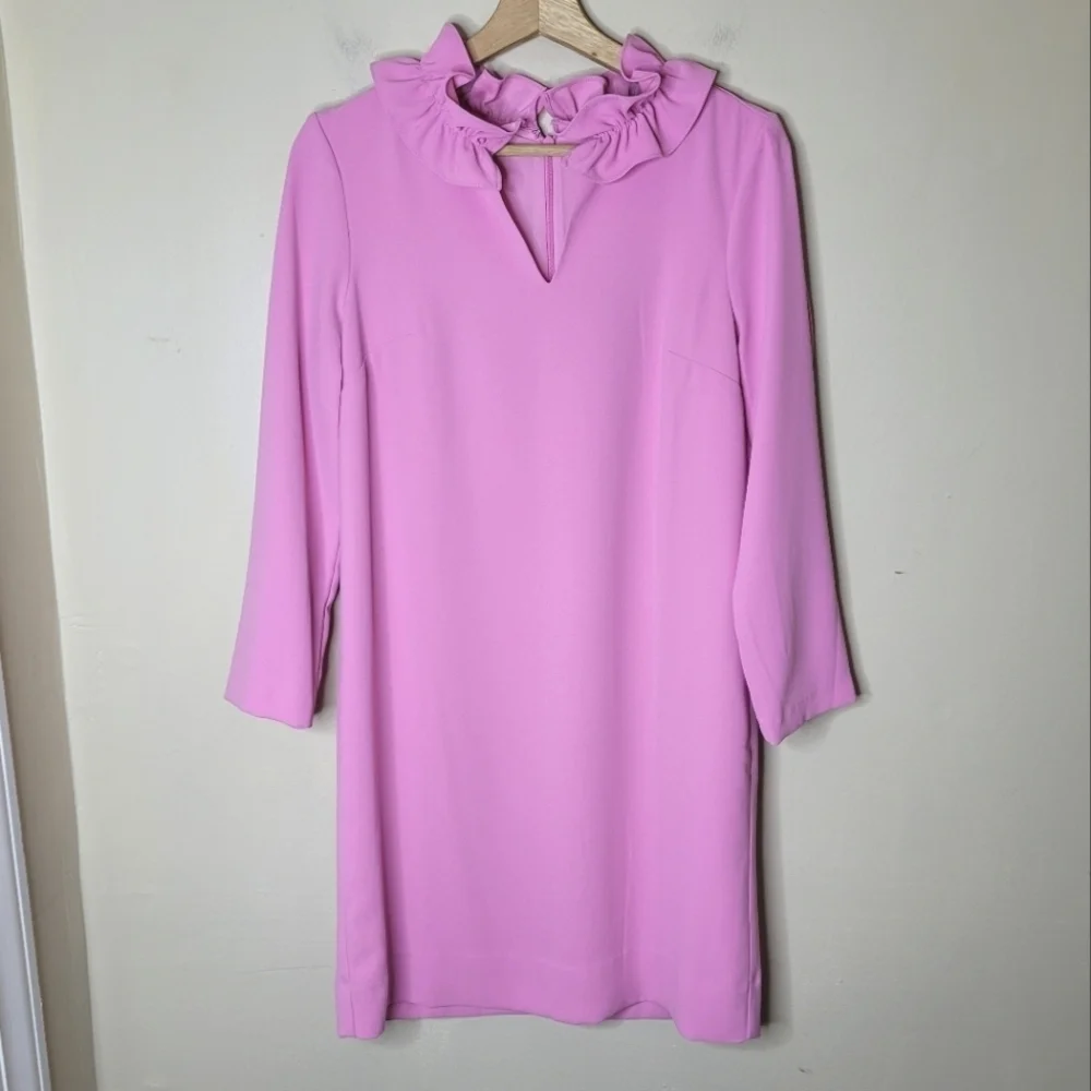 NWT J.Crew Pink Shift Dress Size 4